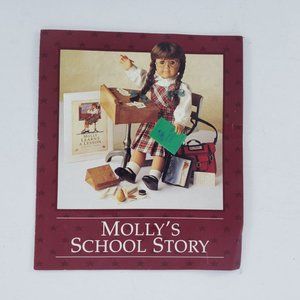 American Girl Molly's School Story Pamphlet Pleasant Company Vintage 1991